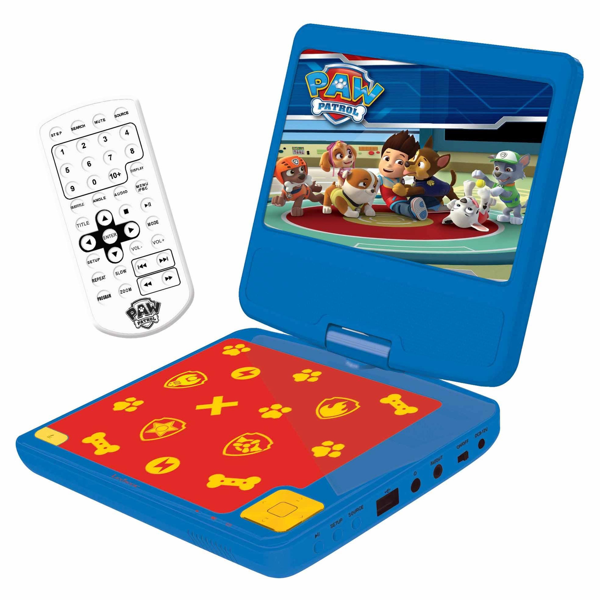 Voir la diapositive 2 : Lexibook Lecteur DVD portable 7  Pat' Patrouille