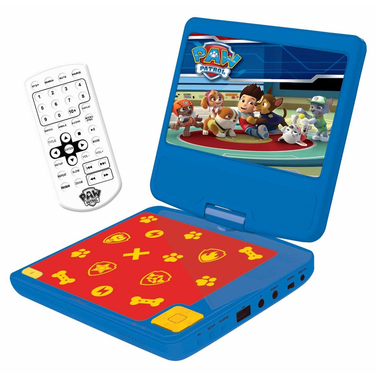 Lexibook Lecteur DVD portable 7  Pat' Patrouille