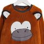 Voir la diapositive 2 : INEXTENSO Ensemble pyjama peluche singe garçon