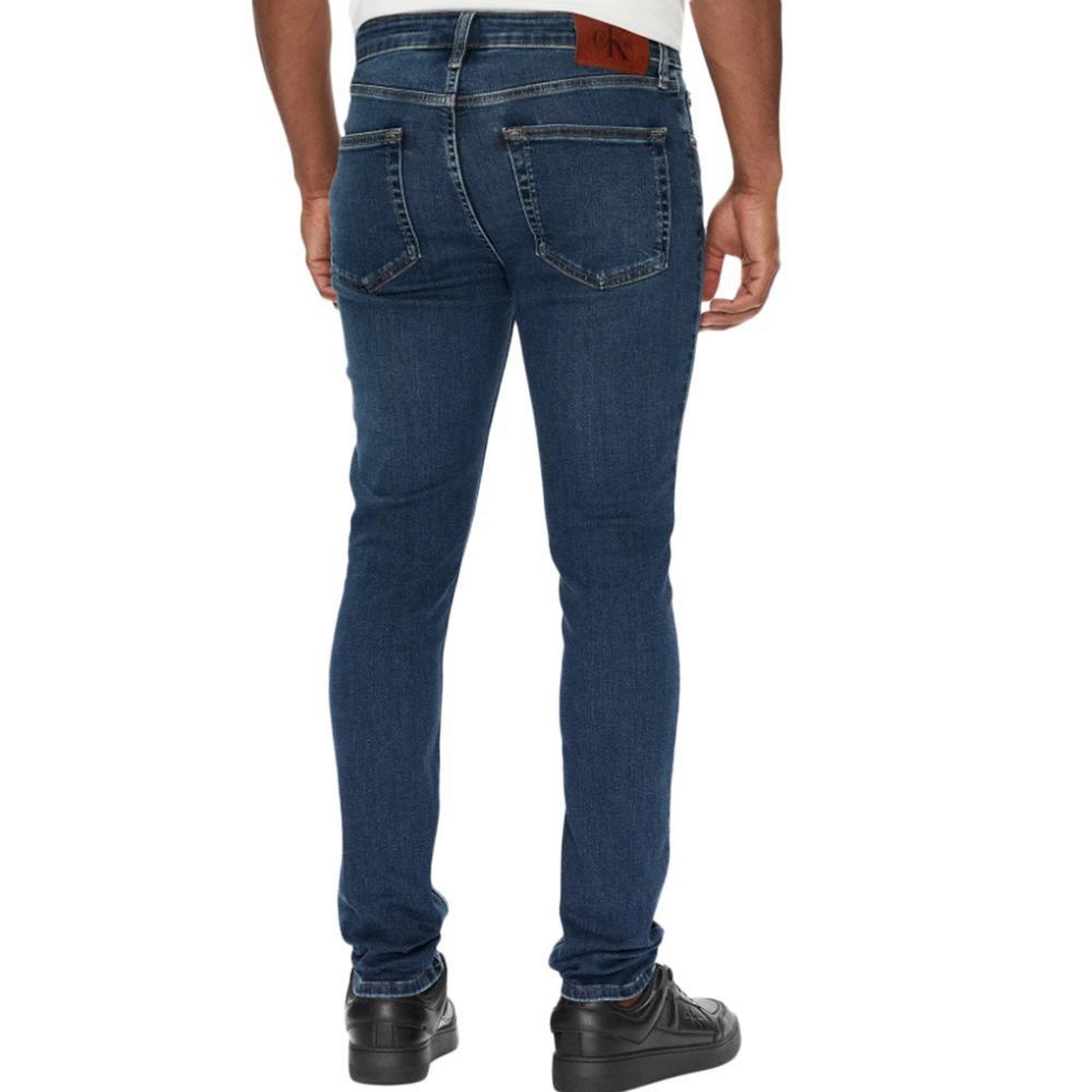 Voir la diapositive 2 : CALVIN KLEIN JEANS Jean Skinny Fit Bleu Homme Calvin Klein Jeans Essential