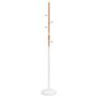 Voir la diapositive 6 : VIDAXL Porte manteau blanc 177 cm fer enduit de poudre