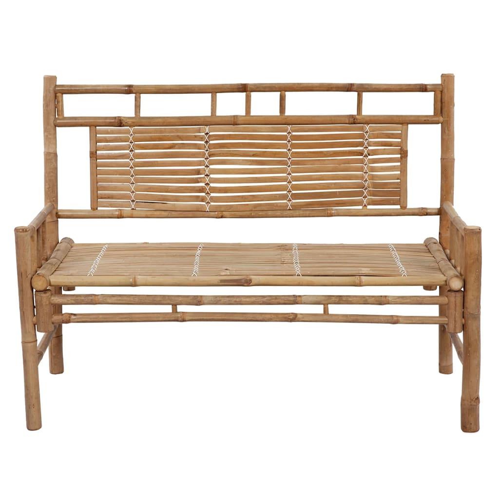 Voir la diapositive 3 : VIDAXL Banc de jardin avec coussin 120 cm bambou