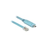 DeLock Câble USB DeLOCK 63914 USB Type-C à RJ45 3 mètres bleu