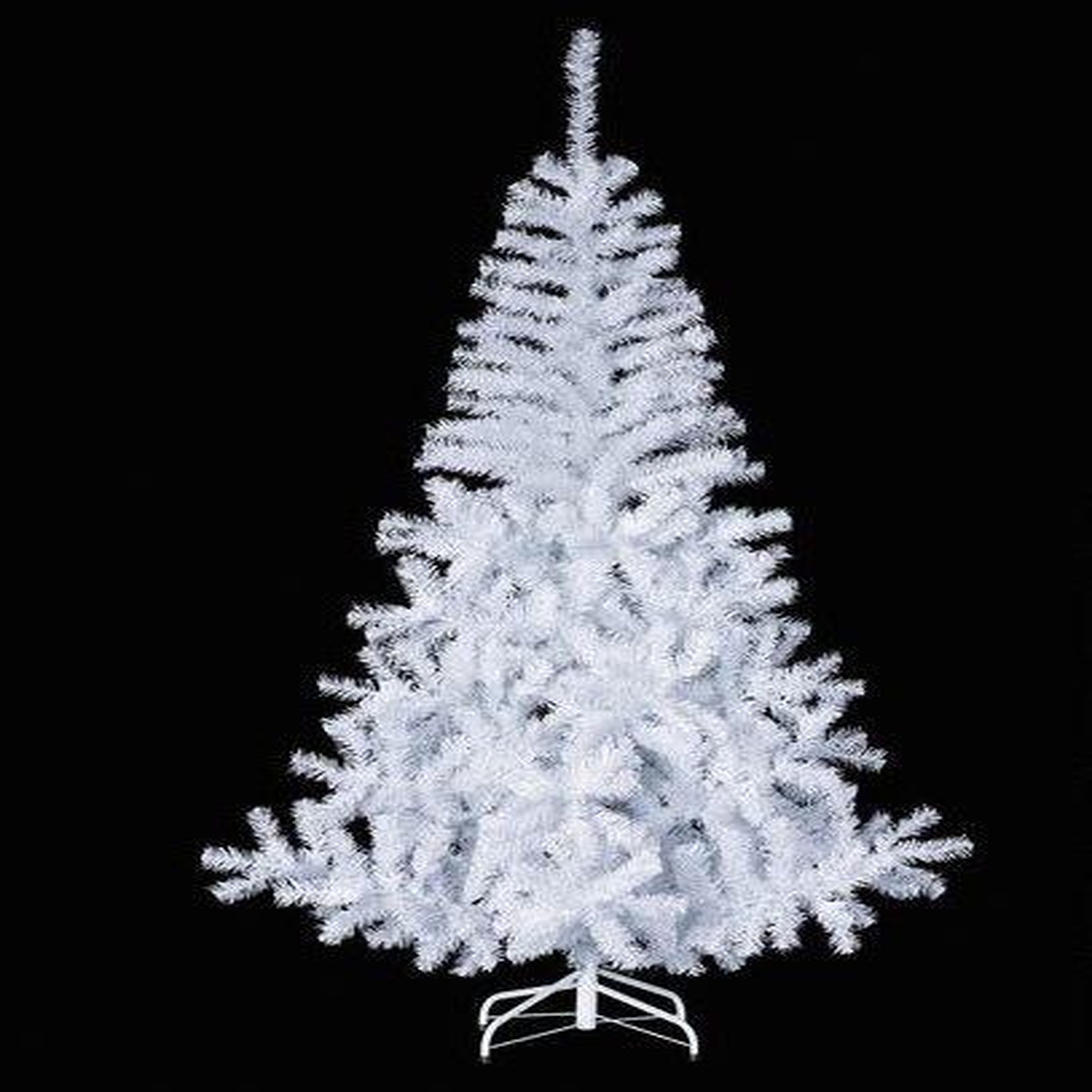 FEERIC LIGHT & CHRISTMAS Sapin de noël Luxe - 1,5 m - Blanc