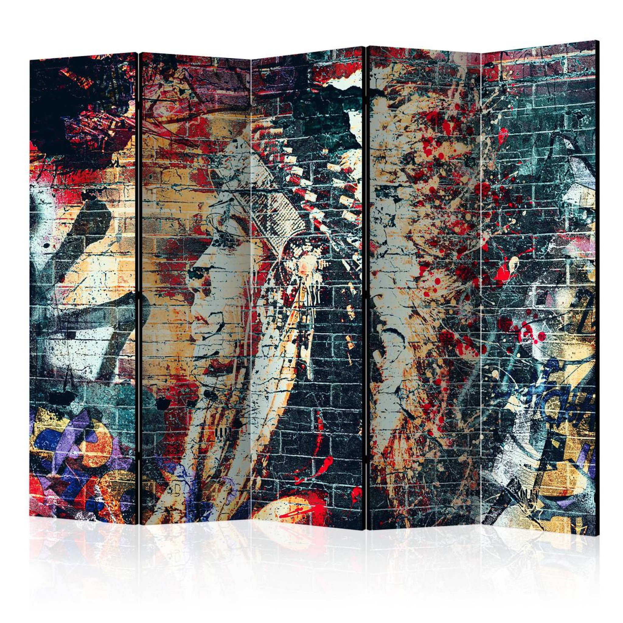 Paris Prix Paravent 5 volets  urban warrior  172x225cm