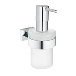 Grohe Distributeur de savon avec support ESSENTIALS CUBE GROHE 40756001 160 ml - chrome