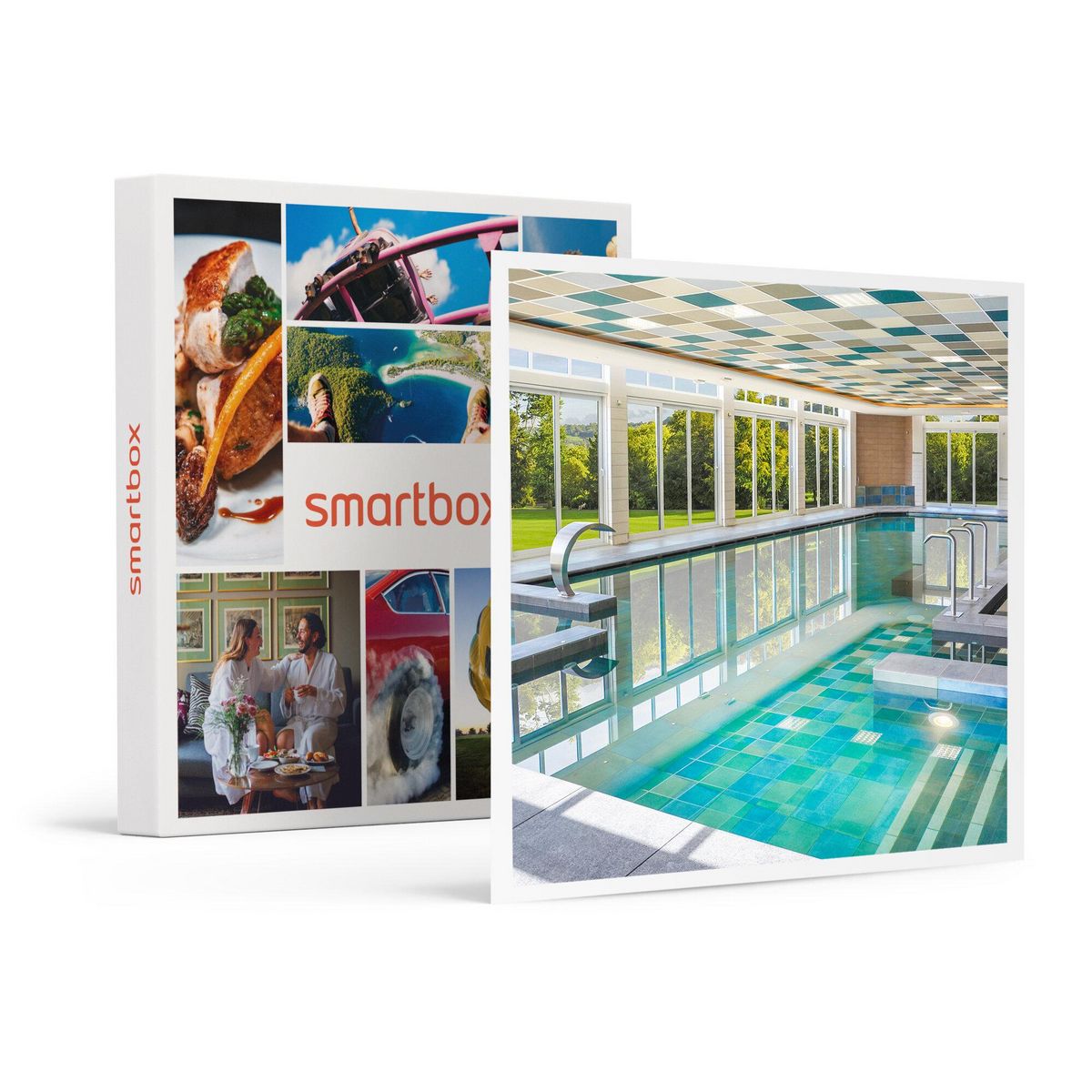 Smartbox Détente à 2 : parcours hydro ressourçant avec 3 soins et accès au spa thermal près d'Alençon - Coffret Cadeau Bien-être