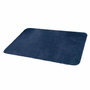 Voir la diapositive 2 : Paris Prix Tapis de Bain  Dolcy  45x75cm Bleu Indigo