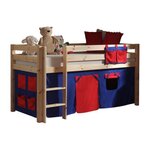 Paris Prix Lit Enfant  Pino Rouge  90x200cm Naturel