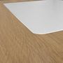 Voir la diapositive 6 : Paris Prix Bureau Design 1 Tiroir  Porqa  100cm Naturel & Blanc