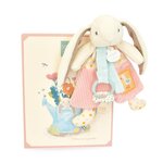 DOUDOU ET COMPAGNIE Lapin Ciboulette - doudou attache tétine