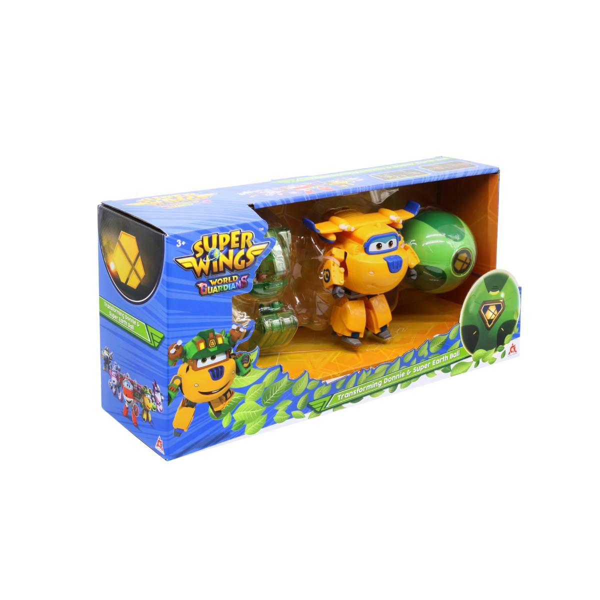 Auldey Super Wing Transforming Donnie + Earth Power