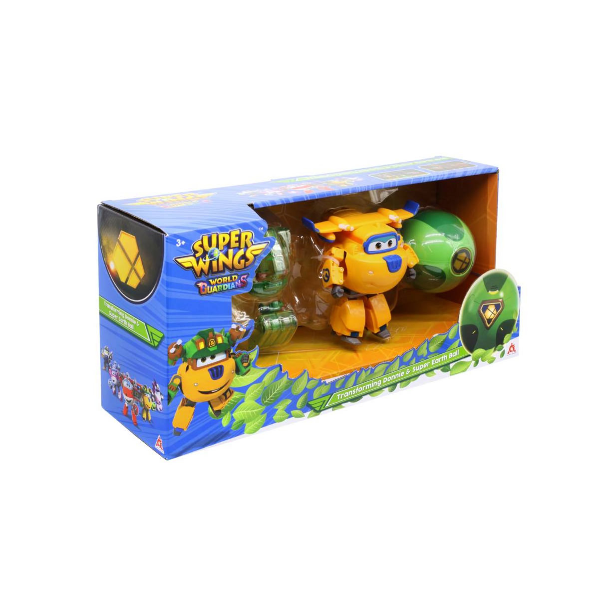 Auldey Super Wing Transforming Donnie + Earth Power