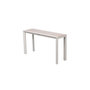 Voir la diapositive 1 : HESPERIDE Console de jardin en aluminium effet bois EVASION