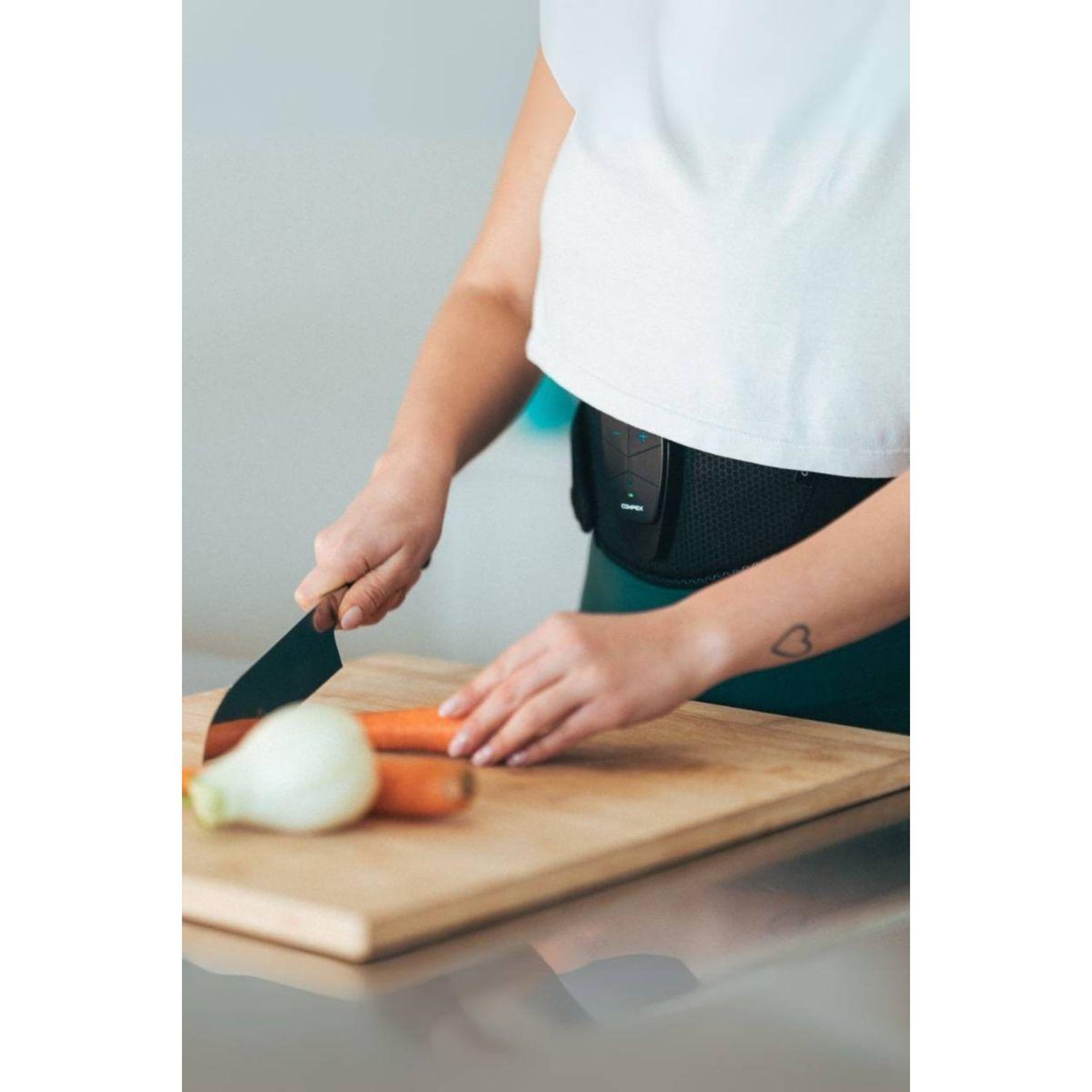 Voir la diapositive 5 : COMPEX Ceinture abdominale corebelt 5.0 taille l/xl