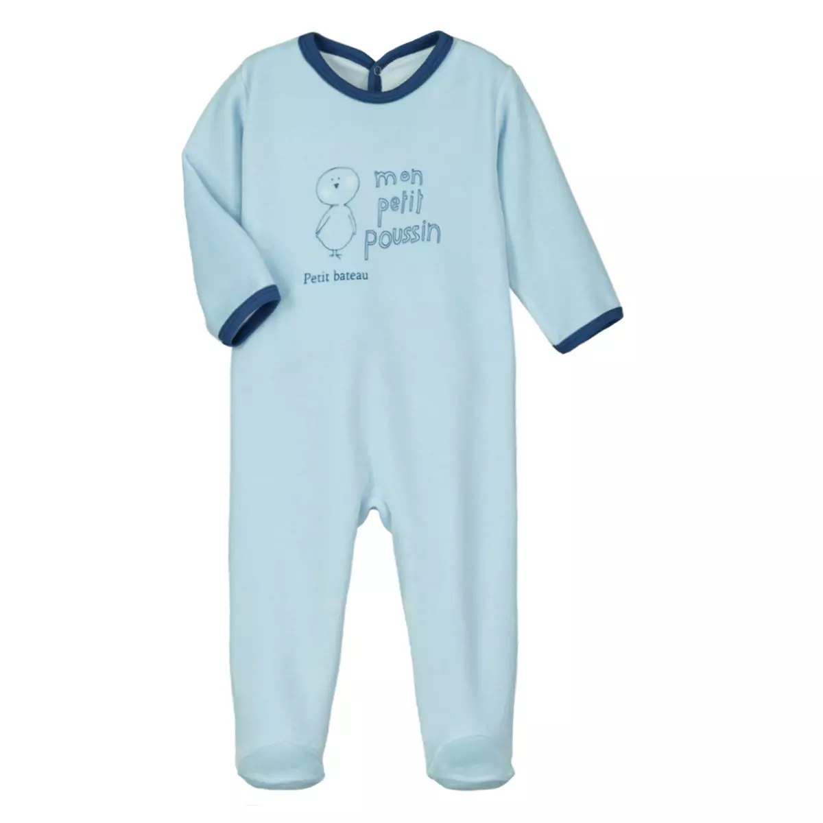 PETIT BATEAU Pyjama velours bébé