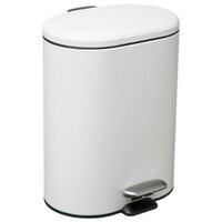 Poubelle wc / salle de bain cube - inox - 3l Couleur argent Instant D O