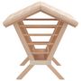 Voir la diapositive 5 : VIDAXL Mangeoire a foin pour lapins 44x33x33 cm bois massif de sapin