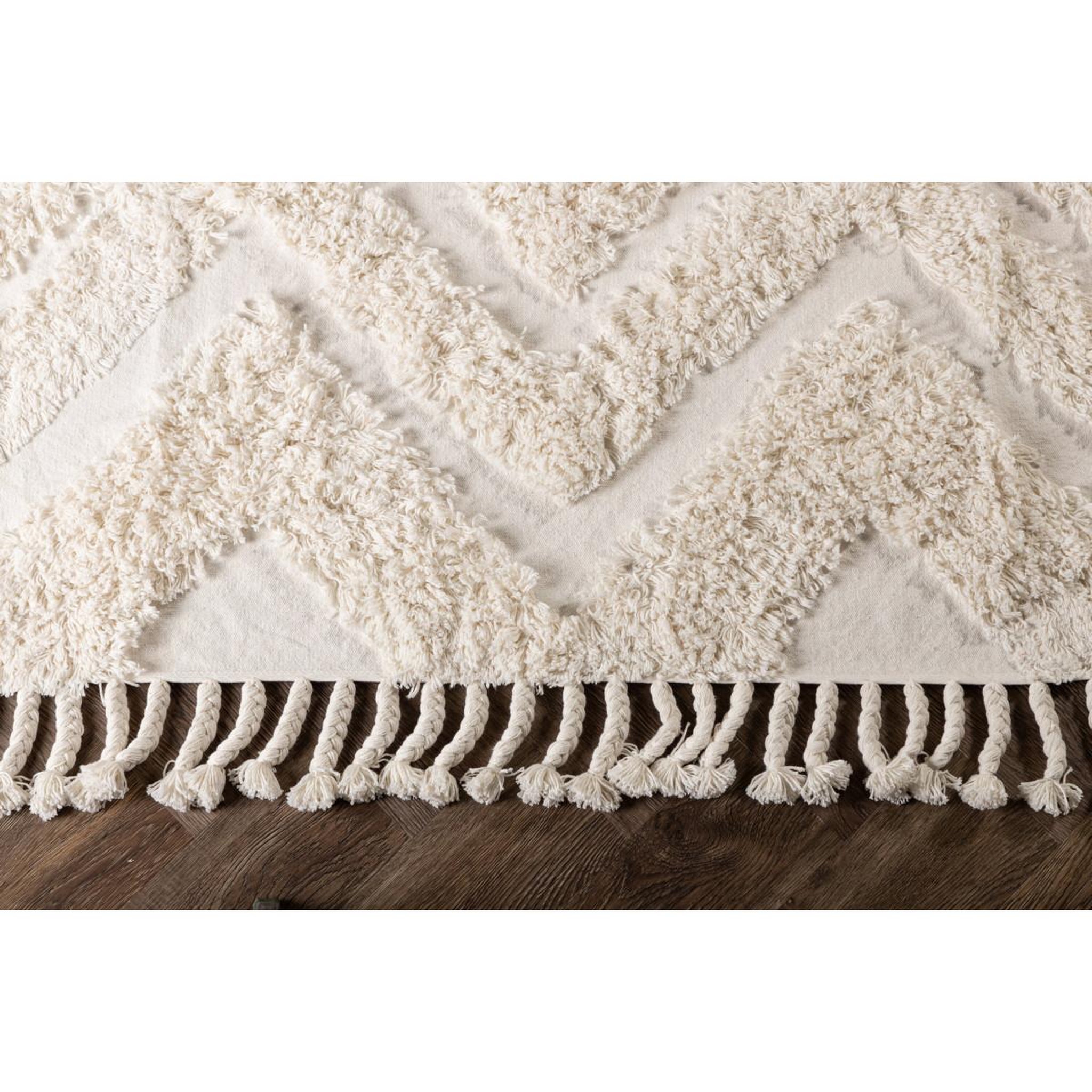 Voir la diapositive 5 : Paris Prix Tapis Déco Tufté  Hilma  200x300cm Naturel