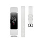 Voir la diapositive 1 : IBROZ Bracelet Fitbit Inspire 1/2 Silicone blanc