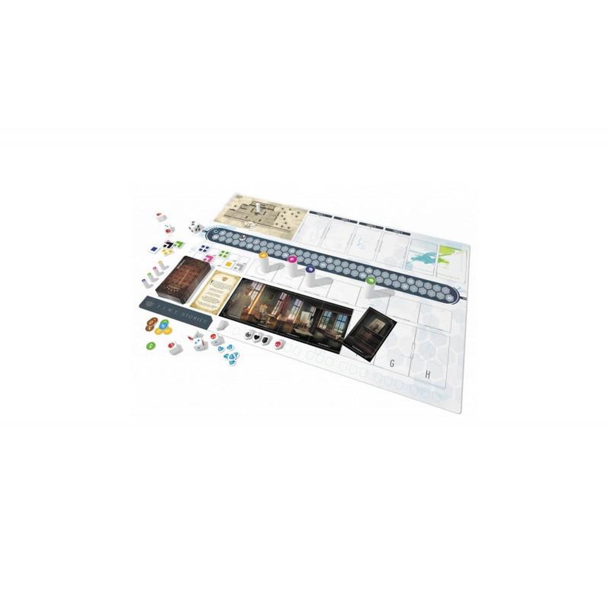 Voir la diapositive 2 : Asmodee Jeu Classique Asmodee Time Stories Vert