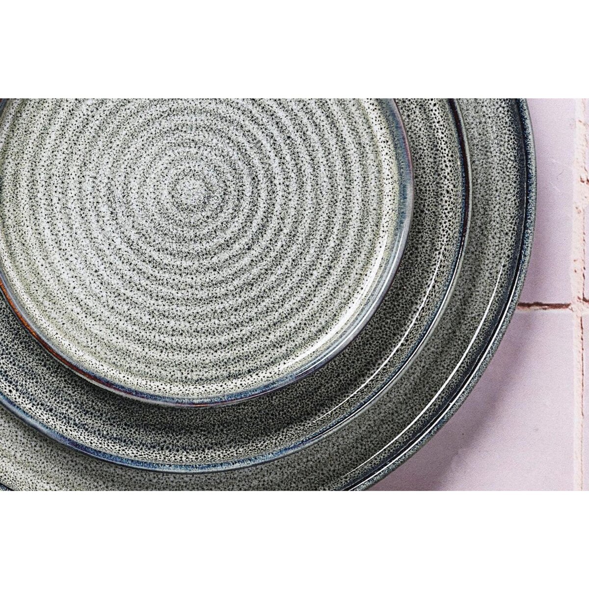 BJORN Assiette ZEN Ø17cm - 6 pièces - Natural