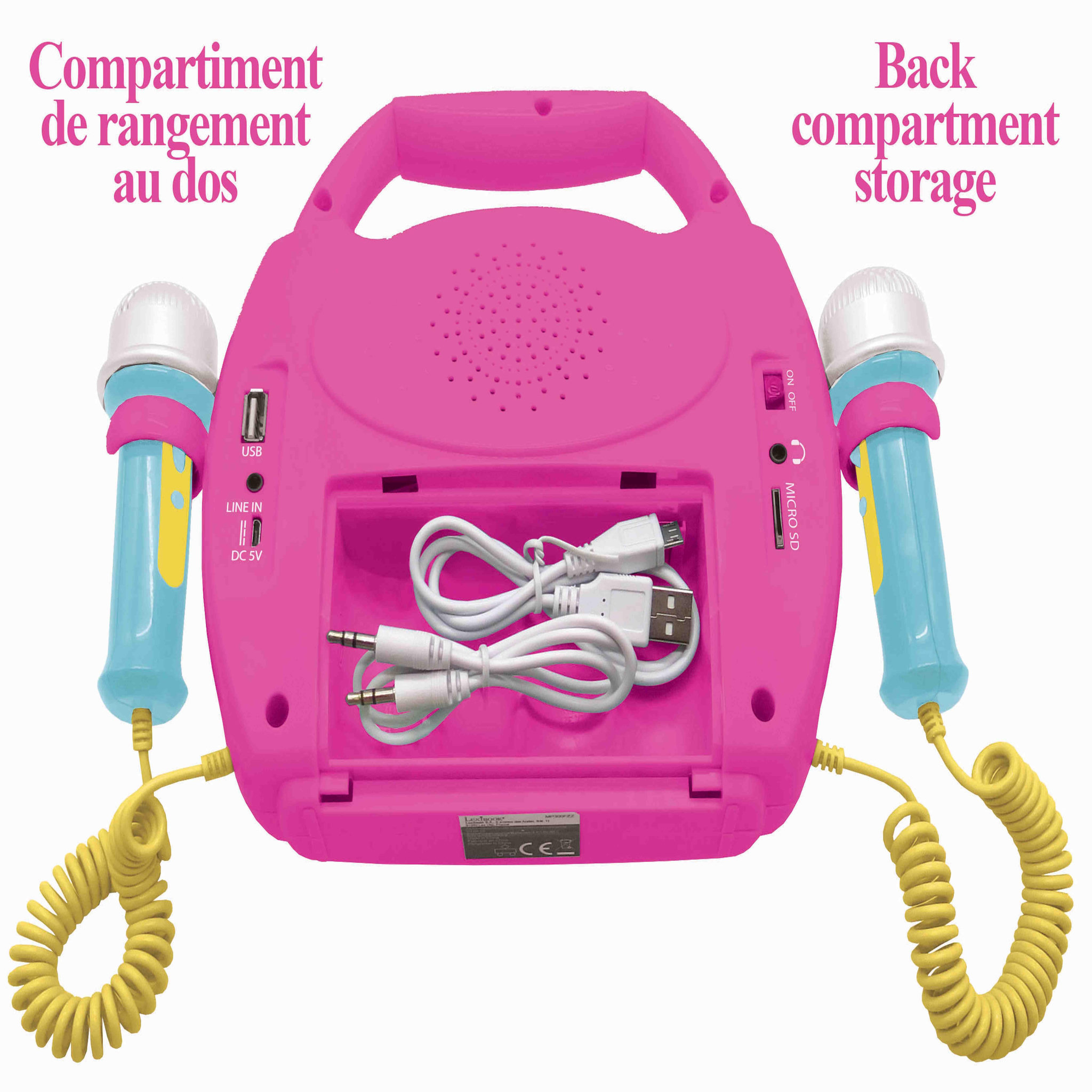 Voir la diapositive 3 : Lexibook Enceinte Bluetooth Minnie Mouse avec Micros