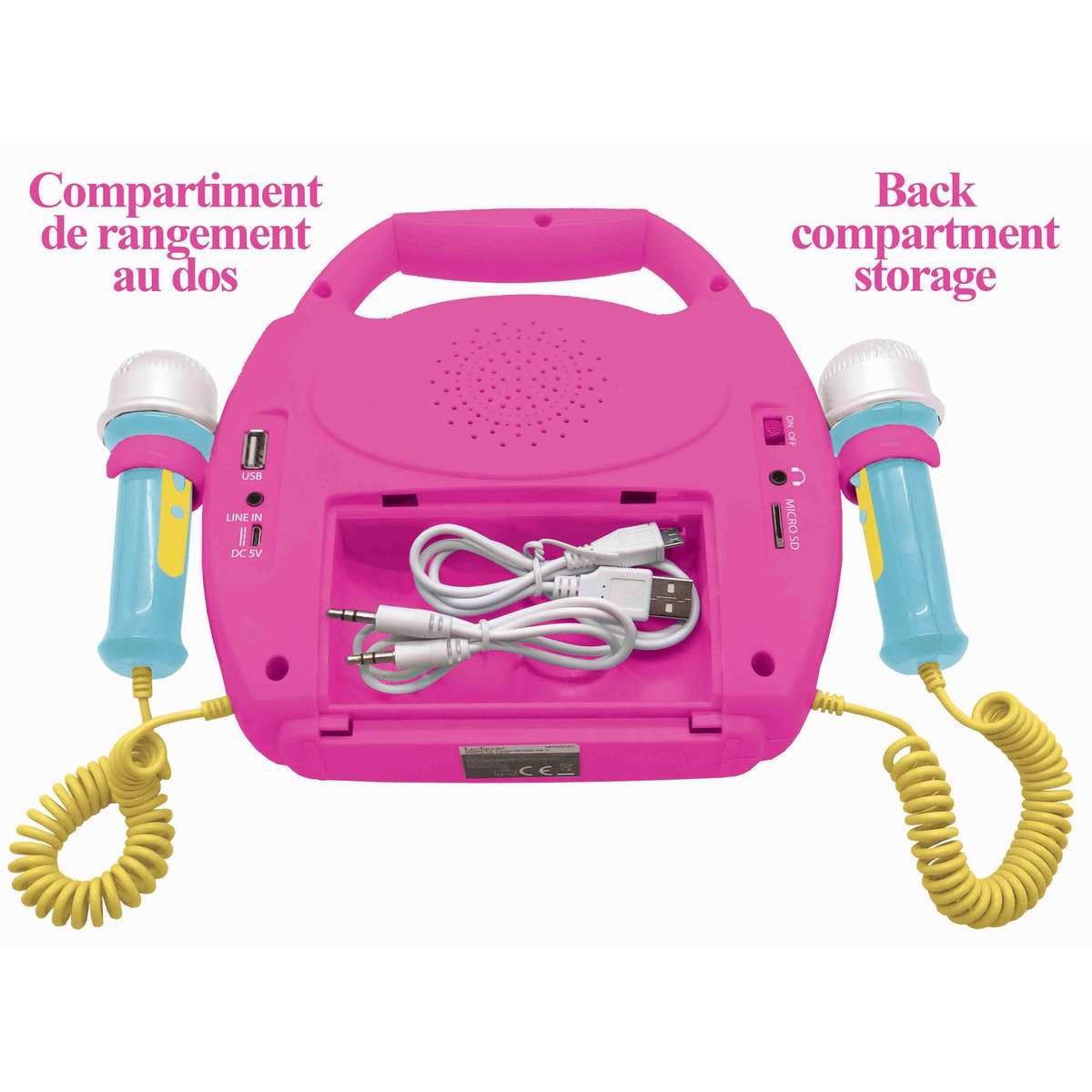 Lexibook Enceinte Bluetooth Minnie Mouse avec Micros