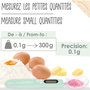 Voir la diapositive 6 : SCRAPCOOKING Cuillère balance digitale