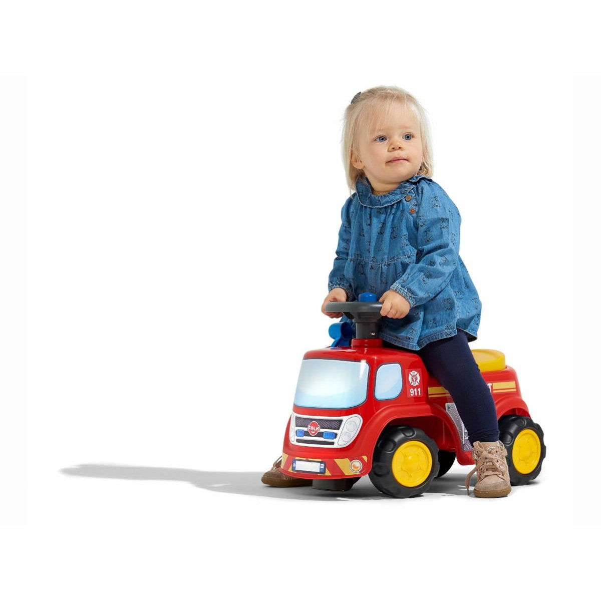 FALK Porteur enfant Pompier 1 à 3 ans - Falk