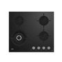 Voir la diapositive 1 : Beko Table de cuisson gaz 60cm 4 feux noir - HILW64322S