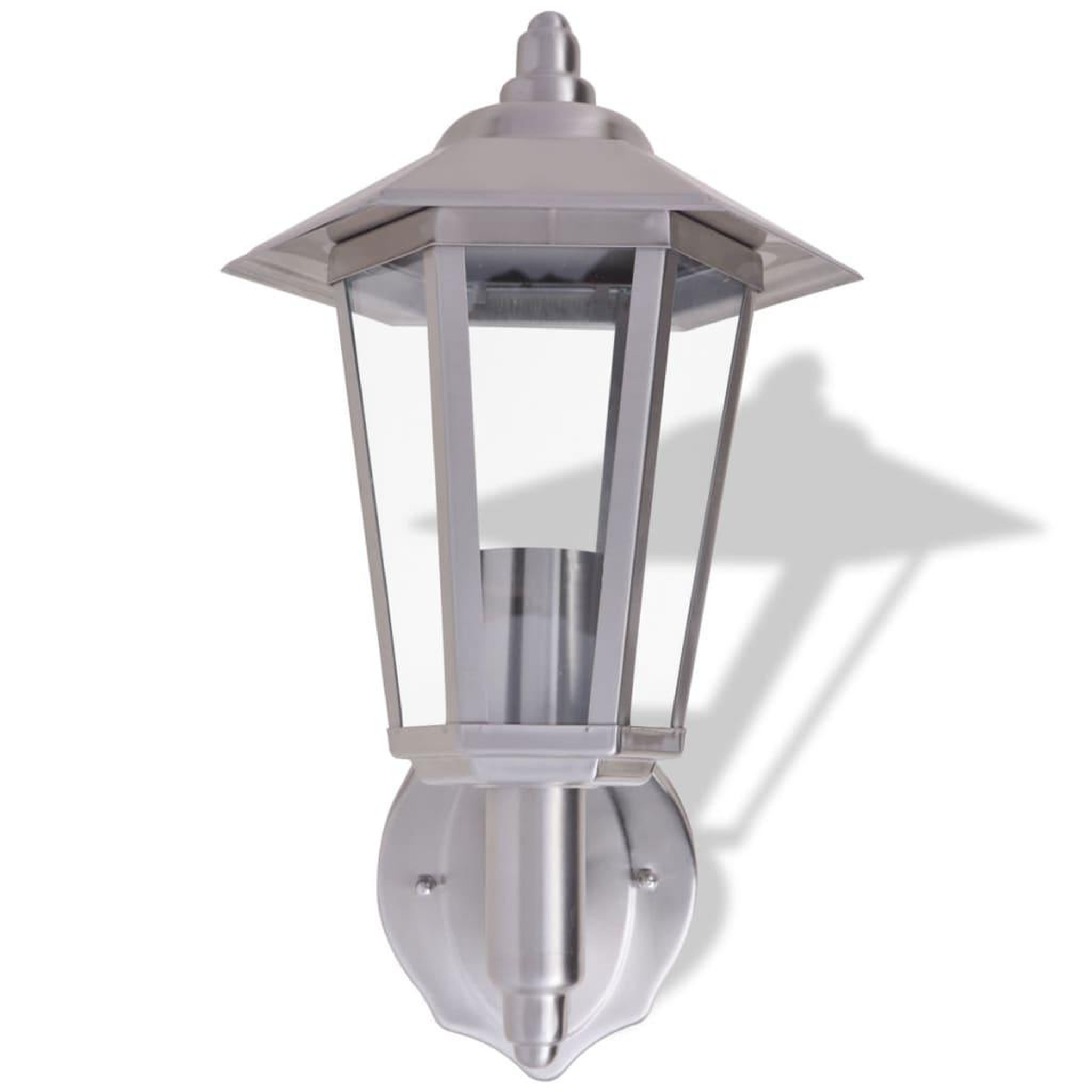 Voir la diapositive 3 : VIDAXL Lampe murale exterieure Acier inoxydable