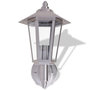 Voir la diapositive 3 : VIDAXL Lampe murale exterieure Acier inoxydable