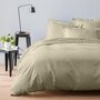 Voir la diapositive 3 : BATON ROUGE Housse De Couette 100% Satin De Coton 105 Fils Uni