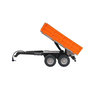 Voir la diapositive 3 : Jamara Benne orange pour tracteur RC 1:16
