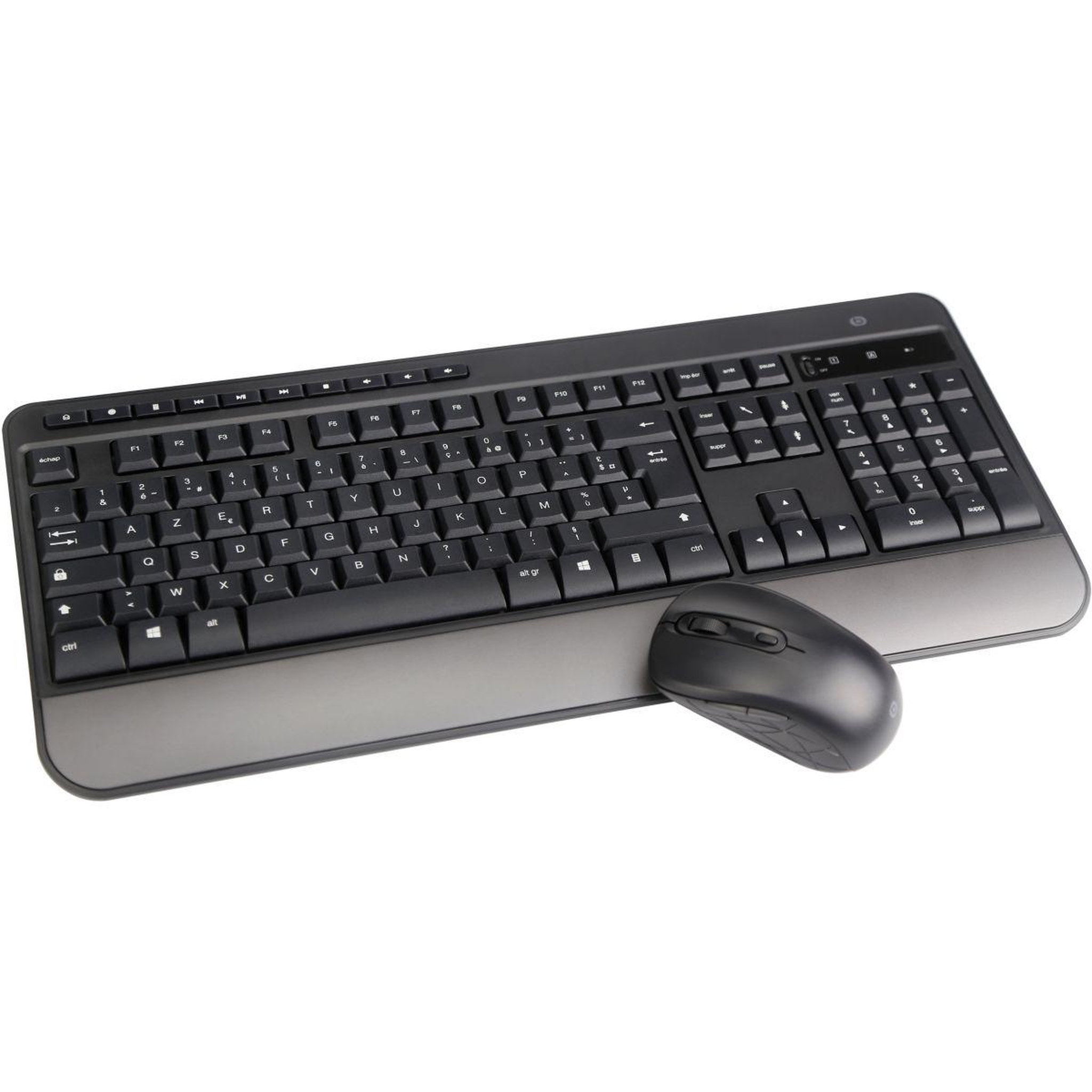 Voir la diapositive 4 : ESSENTIEL B Clavier + souris km-10-sf