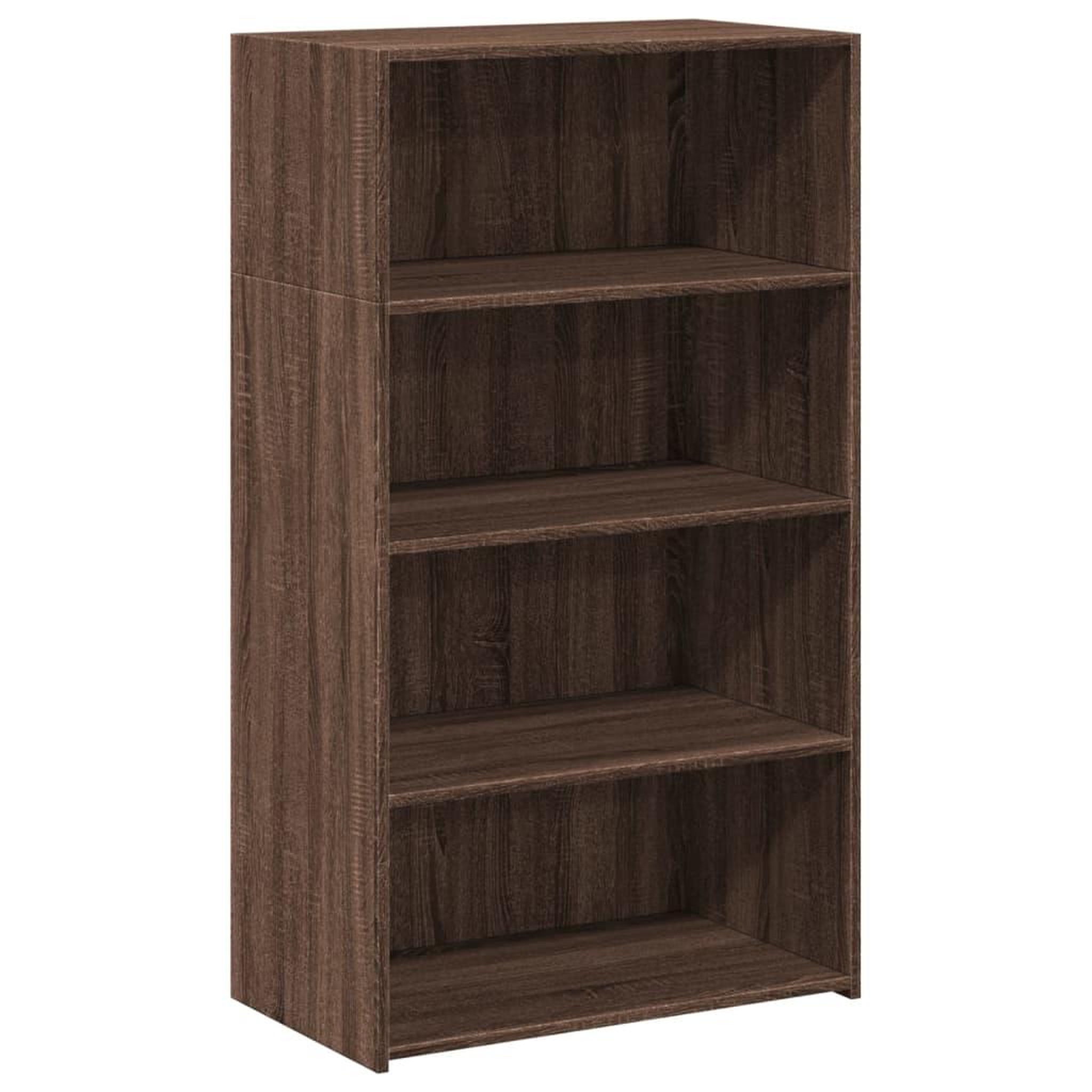 Voir la diapositive 2 : VIDAXL Buffet haut chene marron 70x41x124 cm bois d'ingenierie