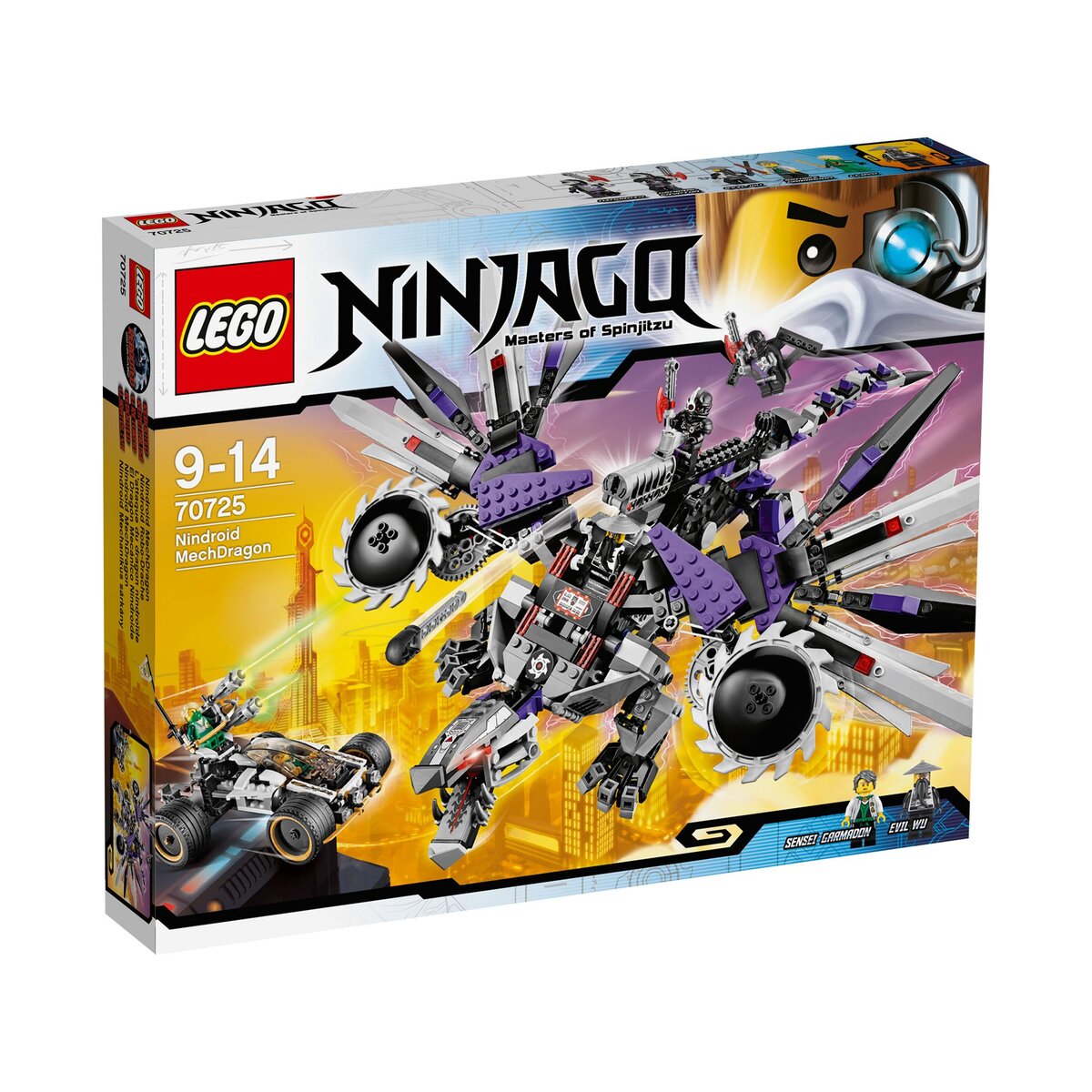 LEGO Ninjago 70725 - L'attaque du dragon Nindroïde