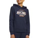 Jack & Jones Sweat  Garçon Jack & Jones Logo. Coloris disponibles : Bleu