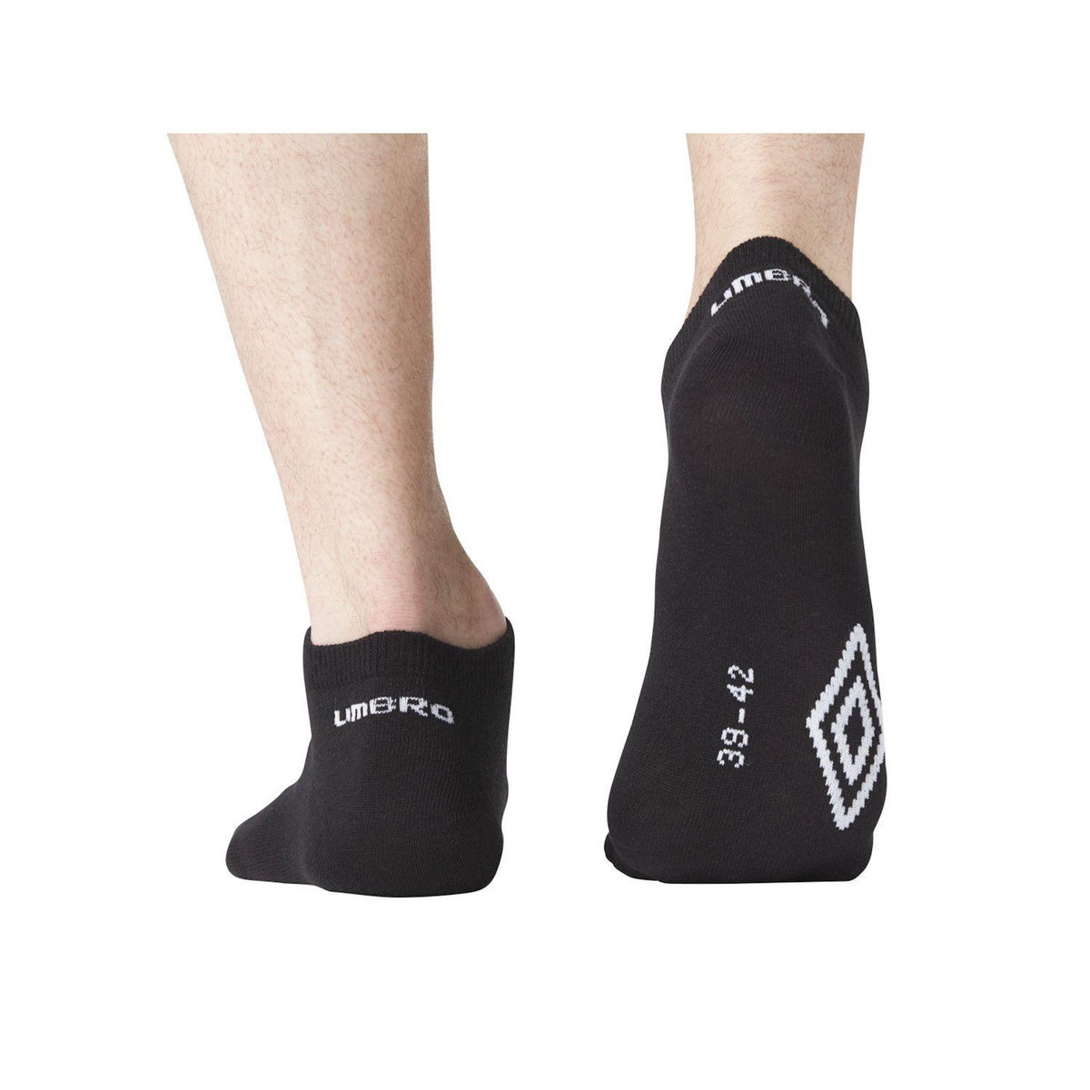 UMBRO Lot de 10 Paires de Chaussettes Tiges Courtes Homme