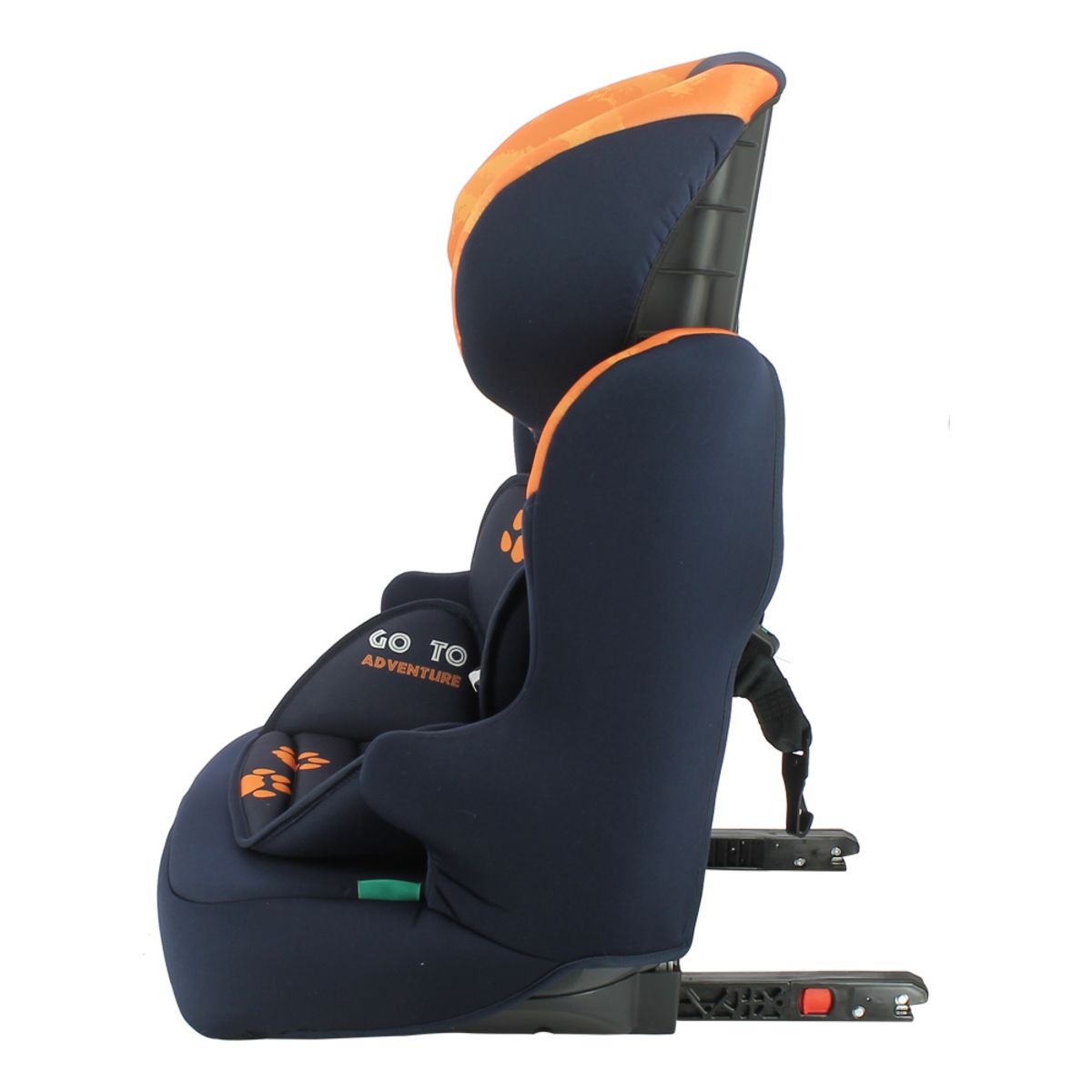 NANIA Siège auto fixations isofix RACE I FIX R129 i-Size 76-140 cm