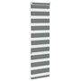 Voir la diapositive 4 : VIDAXL Store zebre gris fonce largeur du tissu 40,9 cm polyester