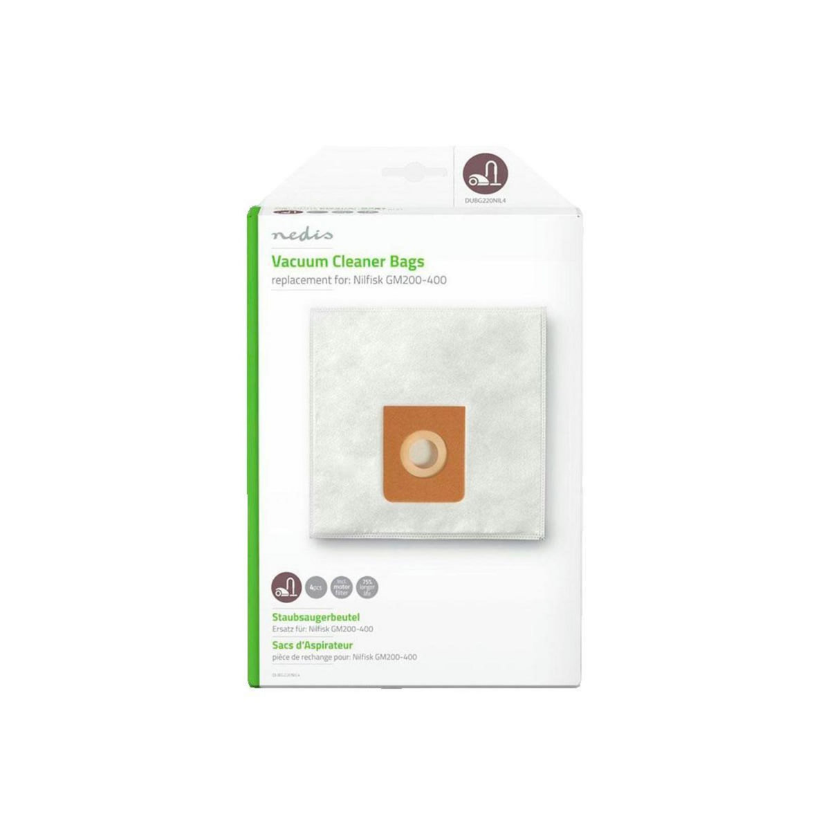 NEDIS Sac aspirateur Nedis pour Nilfisk GM200 et GM400