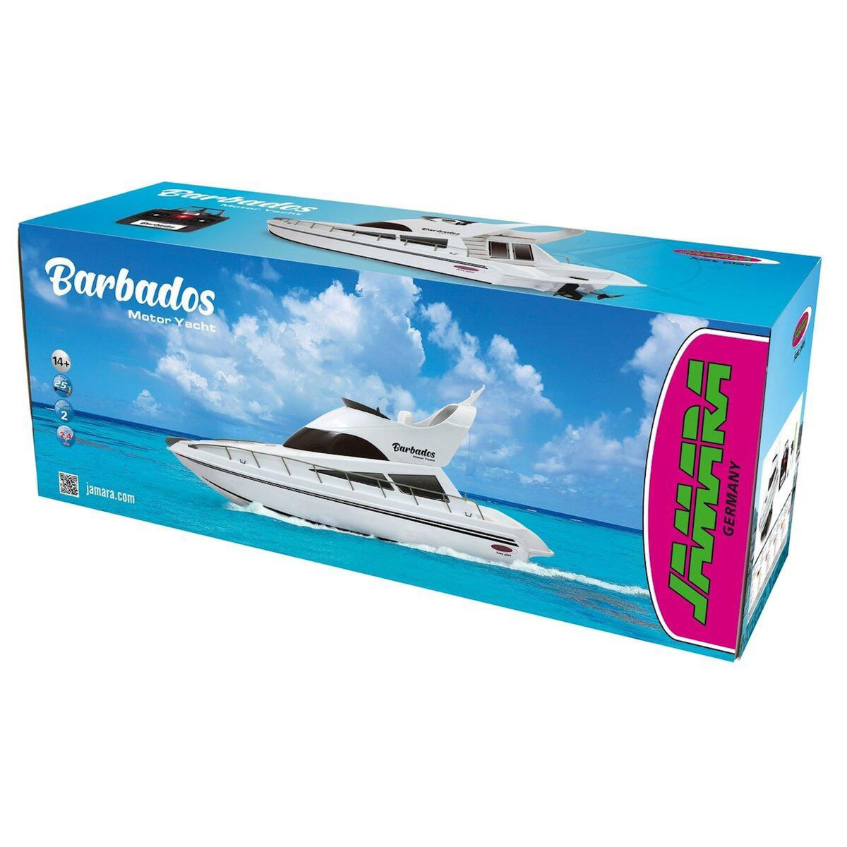 Jamara Barbados RC-Yacht 2,4GHz blanc