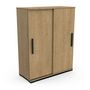 Voir la diapositive 4 : Buffet 2 portes coulissantes L79 cm LIZZIE