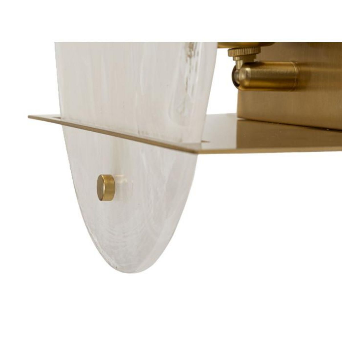 Paris Prix Applique Murale en Verre  Portlan  25cm Or