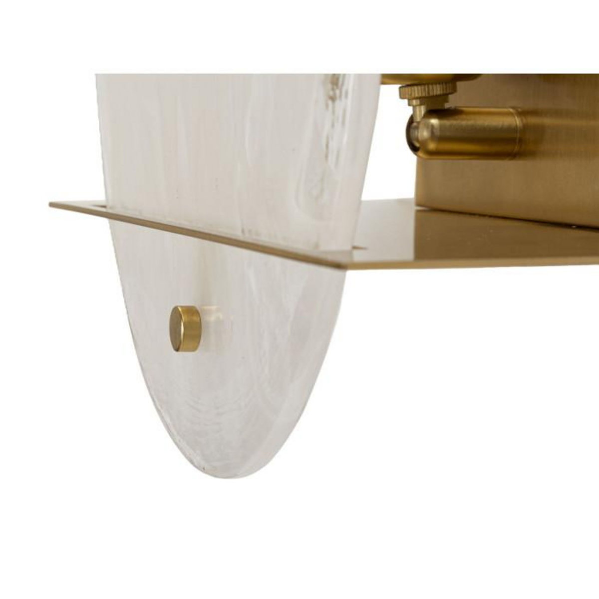 Paris Prix Applique Murale en Verre  Portlan  25cm Or