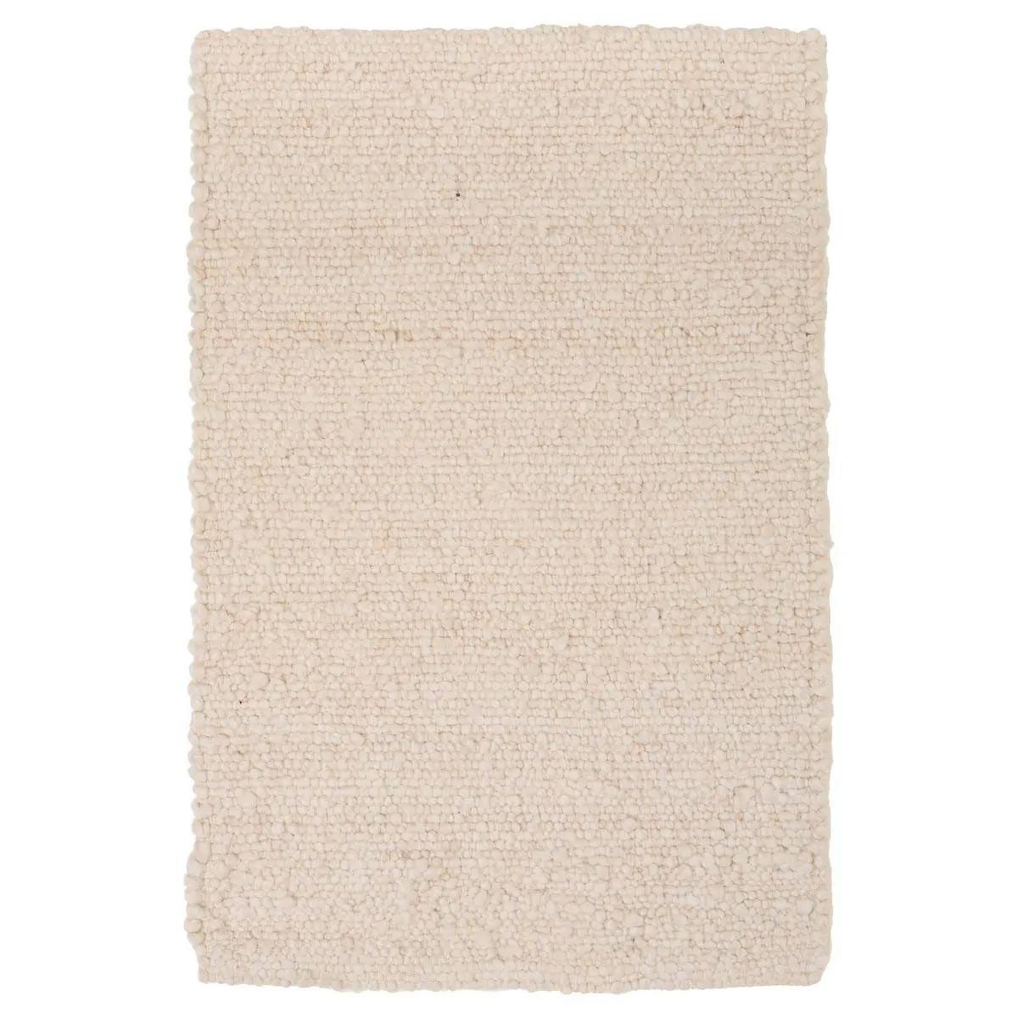 ATMOSPHERA Tapis effet laine  volna  60x90cm ivoire