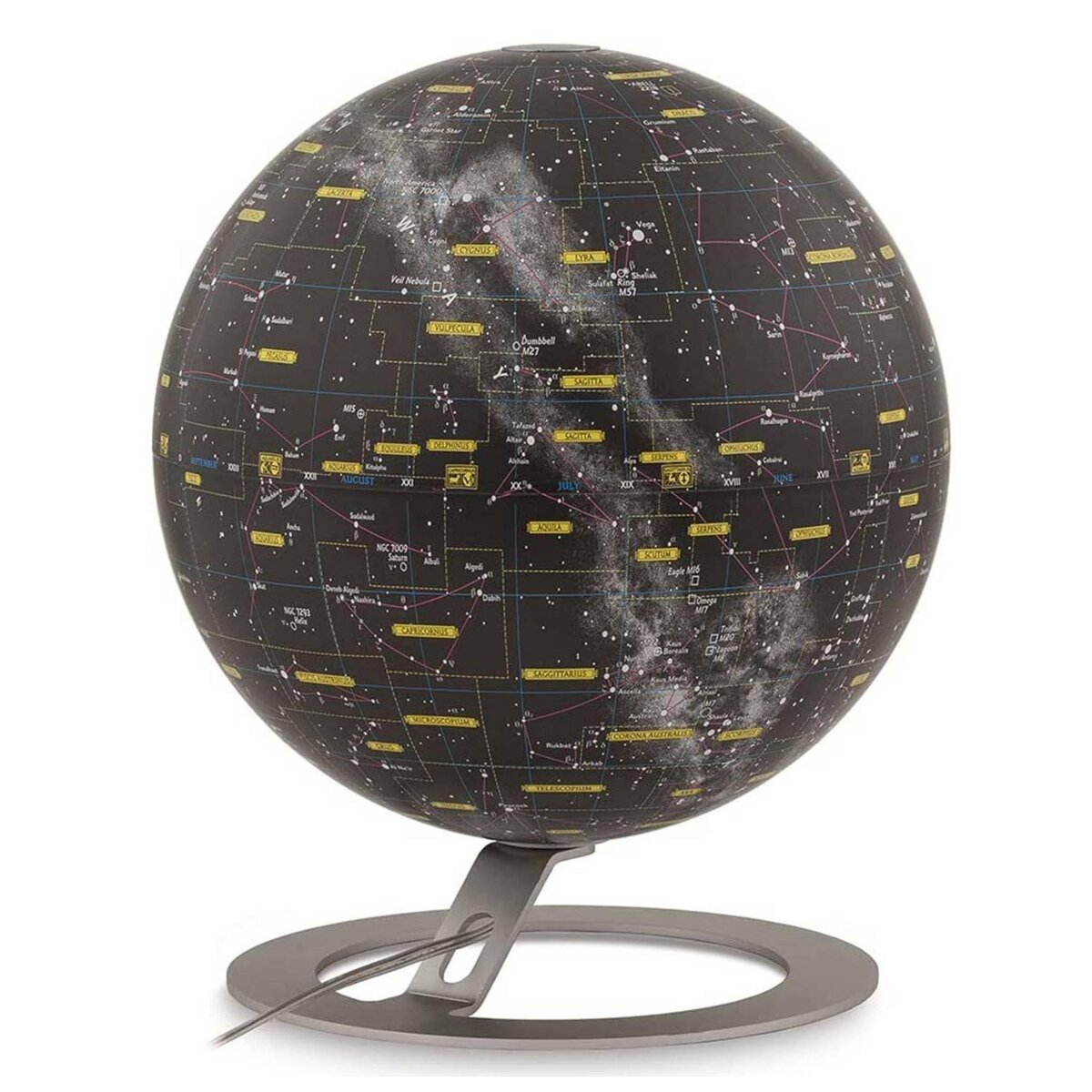 Globe terrestre lumineux Full circle antique Ø 30 cm - FC1 - Atmosphère