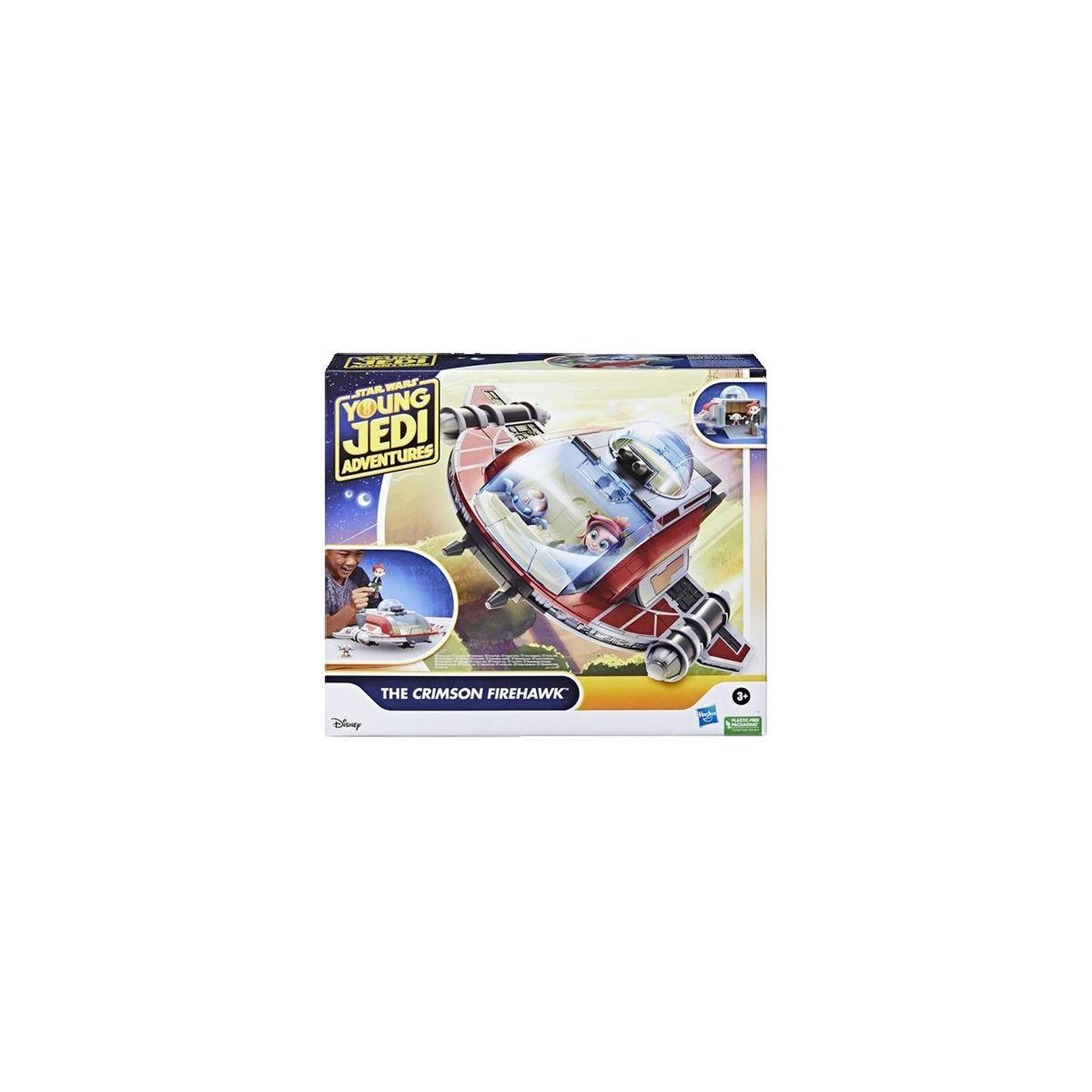 Star Wars Figurine Star Wars Young Jedi avec grand véhicule